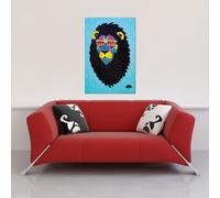 Mulga - Leroy le Lion - poster animalier - taille 61x91,5 cm