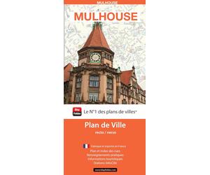 Mulhouse, Haut-Rhin - Plan de ville | Blay Foldex - 2024
