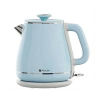 MULIN bouilloire vintage, Ébullition rapide, Bouilloire électrique 1,8l, 2200w,arrêt automatique, Base à 366°