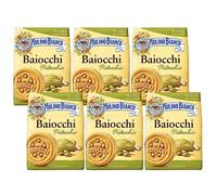 MULINO BIANCO Baiocchi - biscuits fourrés à la pistache 240g (Pistache, x6)