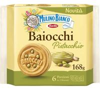 Mulino Bianco Baiocchi Pistacchio Snack 168g
