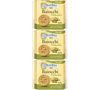 Mulino Bianco Baiocchi Pistacchio Snack 168g (Lot de 3)