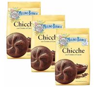 MULINO BIANCO Chicche -Sablés, biscuits au chocolat et crème de cacao 200g (Chicche, x3)