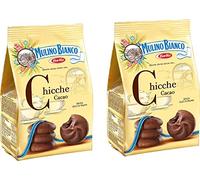 Mulino Bianco - Chicche di Cacao, biscuits fourrés à la crème de cacao - 200 g