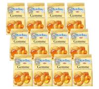 MULINO BIANCO Gemme - Biscuits sablés fourrés à l'abricot 200g (Gemme, x12)