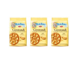 Mulino Bianco Girotondi Lot de 3 biscuits italiens 350 g