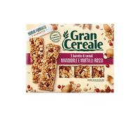 Mulino Bianco Gran Cereale Barrette ai Cereali con Mandorle e Mirtilli Rossi Barres de céréales avec amandes et canneberges 135 g (5 x 27 g)