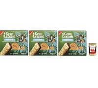 Wasa Original Lot de 3 crackers avec 100 % farine de seigle, tranches croustillantes avec farine de seigle entier, riches en fibres, 275 g + boîte italienne Gourmet Polpa di Pomodoro 400 g