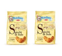 Mulino Bianco Spicchi di Sole – Sablés au beurre et aux œufs – Lot de 2, 400 g