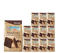 Mulino Bianco Minifette Con Cioccolato Fondente Con Farina Integrale 10 Confezioni 110 Grammi