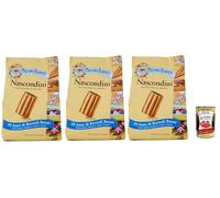 Wasa Original Lot de 3 crackers avec 100 % farine de seigle, tranches croustillantes avec farine de seigle entier, riches en fibres, 275 g + boîte italienne Gourmet Polpa di Pomodoro 400 g