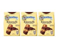 MULINO BIANCO Ritornelli - Biscuits italiens au cacao et aux amandes 700g (Ritornelli, x3)