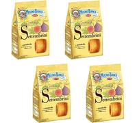 Mulino Bianco Settembrini Lot de 4 boîtes de 250 ml