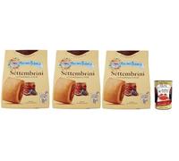 Wasa Original Lot de 3 crackers avec 100 % farine de seigle, tranches croustillantes avec farine de seigle entier, riches en fibres, 275 g + boîte italienne Gourmet Polpa di Pomodoro 400 g