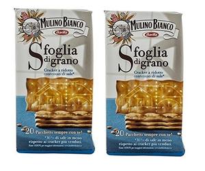 Mulino Bianco: "Sfoglia di Grano" Réduit en sel - 500g - pack de 2