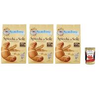 Wasa Original Lot de 3 crackers avec 100 % farine de seigle, tranches croustillantes avec farine de seigle entier, riches en fibres, 275 g + boîte italienne Gourmet Polpa di Pomodoro 400 g