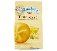 Mulino Bianco: Lot de 2 shortcake « Tenerezze » fourrés à la crème au citron - 200 g (Import Allemagne)