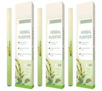 Mullein Her/bal Lung Cleanser 3pcs, extrait de molène, stylo d'aromathérapie, inhalateur purifiant pulmonaire, purifiant respiratoire naturel, pour fumeurs, tousseurs, adolescents et personnes âgées
