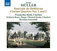 Muller, I. – Quatuors avec clarinette n°1 et n°2 – NAXOS