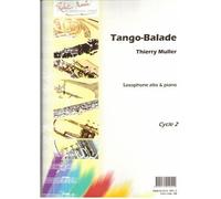Partitions classique ROBERT MARTIN MULLER T. - TANGO BALADE Saxophone