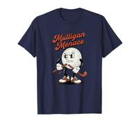 Mulligan Menace Balle de Golf rétro en colère T-Shirt