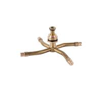 MULONGOR 1 pc 2 Voies 3 Voies 4 Voies 1/2 "cuivre Rotation arroseur Jardin Irrigation atomisation Micro-pulvérisation Refroidissement Automatique arroseurs de pelouse(4 Way)