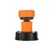 MULONGOR 1 pc Jardin Irrigation 60mm Réservoir Robinet Adaptateur Jardin 1/2 "3/4" 1" Tuyau Connecteur en Plastique Eau HoseAdapter Remplacement Valve Raccords(C)