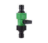 MULONGOR 1 pc Valve Rapide Mamelon Tuyau connecteur Jardin arrosage agricole Irrigation Plastique vanne d'arrêt Adaptateur de Tuyau