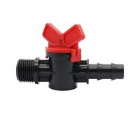 MULONGOR 1Pc 1/2 "-13mm interrupteurs de Connexion de Tuyau Adaptateur de Tuyau d'arrosage vanne de Tuyau d'irrigation agricole avec Filetage mâle