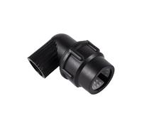 MULONGOR 1pc 20/25/32mm HDPE PE PVC raccords de Compression de Tuyau 1/2 "3/4" 1 "Filetage Irrigation système d'arrosage coude verrouillé couplage(3/4 to 20mm)