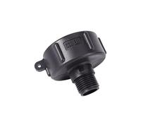 MULONGOR 1pc 3/4 "Filetage IBC Adaptateur de réservoir épaissir en Plastique Robinet connecteur raccord de réservoir d'eau for la Maison Jardin connecteurs d'eau(S60 to 3/4 inch)