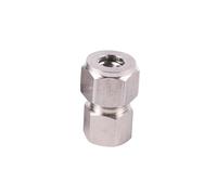 MULONGOR 1pc Acier Inoxydable 3/8 "Tuyau accès Rapide connecteur 1/8" Filetage Femelle 1/4" Filetage mâle système de brumisation de Jardin 9.52mm raccord de Tuyau(A)