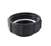MULONGOR 1pc Adaptateur de réservoir IBC S100 * 8 réduisant 60mm Filetage Femelle/mâle 100mm Tuyau d'arrosage de Jardin Ton Baril Accessoires connecteur d'irrigation(S100 to S60 Female)