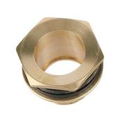 MULONGOR 1Pc Agriculture Jardin Accessoires 1/2 "3/4" 1 "mâle fileté en Laiton Joint Tuyau Simple Joint Rotatif écrou Joint de vidange(1 inch to 26mm)