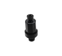 MULONGOR 1Pc Jardin Irrigation 1/4 "Connexion Rapide microfiltre Acier Inoxydable 120 Maille purificateur Avant Filtre à Eau Interface de Verrouillage antidérapant(Black)
