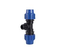 MULONGOR 1Pc PE connecteur raccords de tuyauterie 20MM 25MM 32MM Tube d'eau Direct 1/2 "3/4" 1 "Filetage mâle raccord Rapide raccords de tuyauterie Joint(Blue-4)