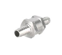 MULONGOR 1Pc système d'arrosage d'irrigation de Jardin vannes à Sens Unique 6/8/10/12mm Pompe à Air en Alliage d'aluminium Accessoires de réservoir de Poissons d'aquarium(10mm)
