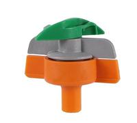 MULONGOR 3 pièces 360 degrés buse d'arrosage Rotatif arroseurs de brumisation Jardin Agriculture Serre pelouse pulvérisateurs d'irrigation for Tuyau de 6mm(B)