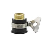 MULONGOR Adaptateur de Robinet d'eau Universel 1Pc avec raccord de Tuyau fileté 1/2 "Irrigation de Jardin adapté au Transfert Robinet de diamètre 15-20mm