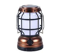 MULOUTSPO Lampe de camping solaire LED rechargeable par USB - Lampe de camping d'urgence portable