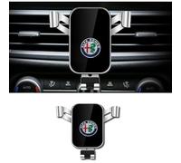 MULPEFC Support de téléphone pour Voiture, Support métallique à gravité, pour Alfa Romeo Mito Spider Stelvio Tonale.