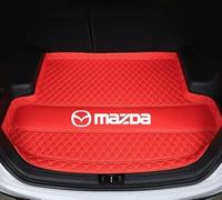 MULPEFC Tapis de Coffre en Cuir, Protection Anti-Rayures pour Coffre de Voiture. pour Mazda EZ-6 Kai RX-8 Verisa.,A