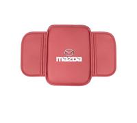 MULPEFC Tapis de Protection en Cuir pour Console Centrale, accoudoirs Souples, Rangement Souple pour Voiture. pour Mazda EZ-6 Kai RX-8 Verisa.,A