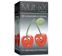 MULT-IXX KIDZ® | Multivitamines & minéraux croissance, immunité et os à croquer Comprimé(S) 90 pc(s)
