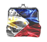 Multi 1 Europe Union EU Drapeau Cuir Porte-Monnaie Kiss Lock Pochette Poche Moraillon Carte hanger Portefeuille Boucle Petit Sac à Main Étui pour Femmes Filles Dames
