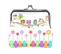 Multi 10 Sexy Red Woman Lip avec Red Strawberry on Seamless Pink Hearts Women Leather Coin Purse Hasp Card Key Change Wallet Small Buckle Handbag Case Kiss Lock Clutch Pouch Pocket for Girls Ladies