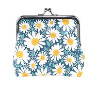 Multi 16 Claude Monet Le Parc Monceau Porte-Monnaie en Cuir Kiss Lock Pochette Poche Moraillon Carte Clé Changer Portefeuille Boucle Petit Sac à Main Étui pour Femmes Filles Dames