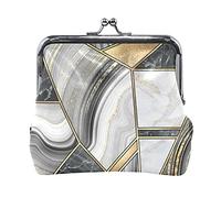 Multi 17 Hand Drawn Golden Face of The Sun Stars on Black Dark Women Porte-Monnaie en Cuir Hasp Card Key Change Wallet Petite Boucle Sac à Main Case Kiss Lock Clutch Pouch Pocket for Girls Ladies