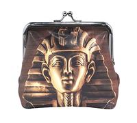 Multi 17 Noir Blanc Loup dans Dream Catcher sur Fond Gris Foncé Femmes Porte-Monnaie en Cuir Moraillon Carte Clé Changer Portefeuille Petite Boucle Sac à Main Cas Kiss Lock Pochette Pochette pour Fill