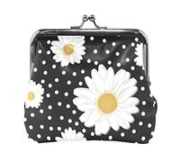 Multi 18 Claude Monet Le Parc Monceau Porte-Monnaie en Cuir Kiss Lock Pochette Poche Moraillon Carte Clé Changer Portefeuille Boucle Petit Sac à Main Étui pour Femmes Filles Dames